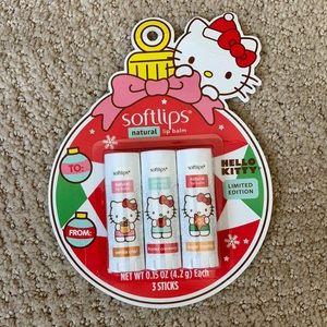 Softlips Hello Kitty Limited Edition lip balm NIB